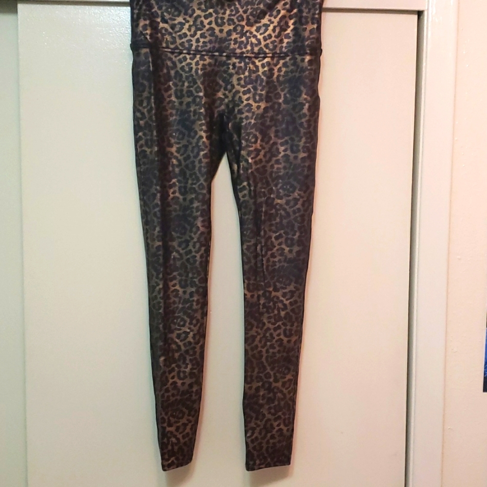 Spanx Cheetah Leggings.  Worn once.  Perfect condition.  Size XL